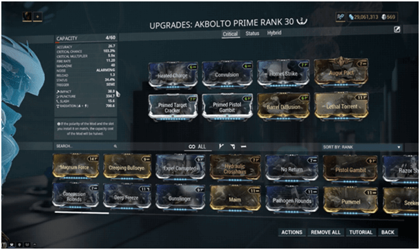 Warframe Akbolto Prime Build Guide For 21 Wargame Rd