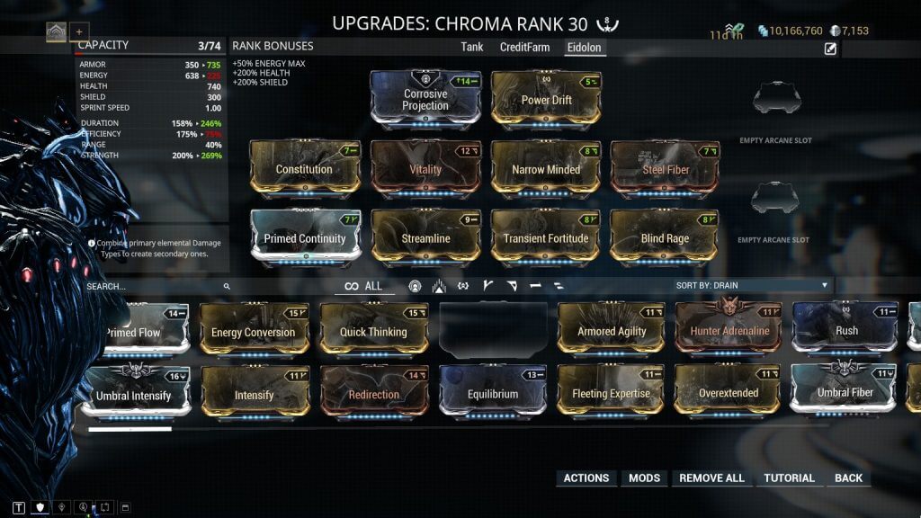 Eidolon Hunt Build Chroma