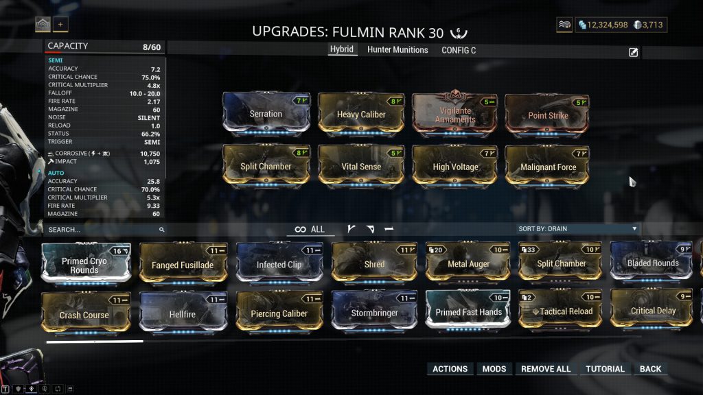 Fulmin – Hybrid Build