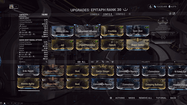 Components of a Strong Epitaph Build