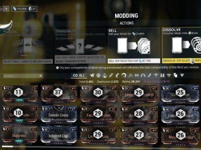 Warframe: Endo Farm Guide with Best Places to Farm Endo