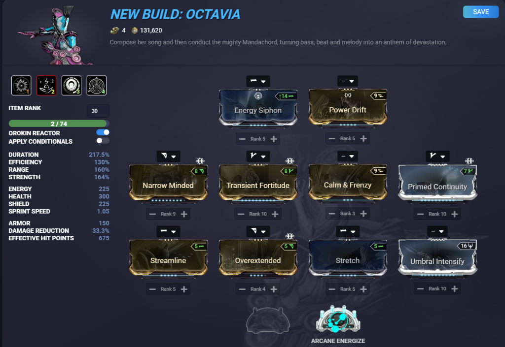 Popular Octavia Prime Mods