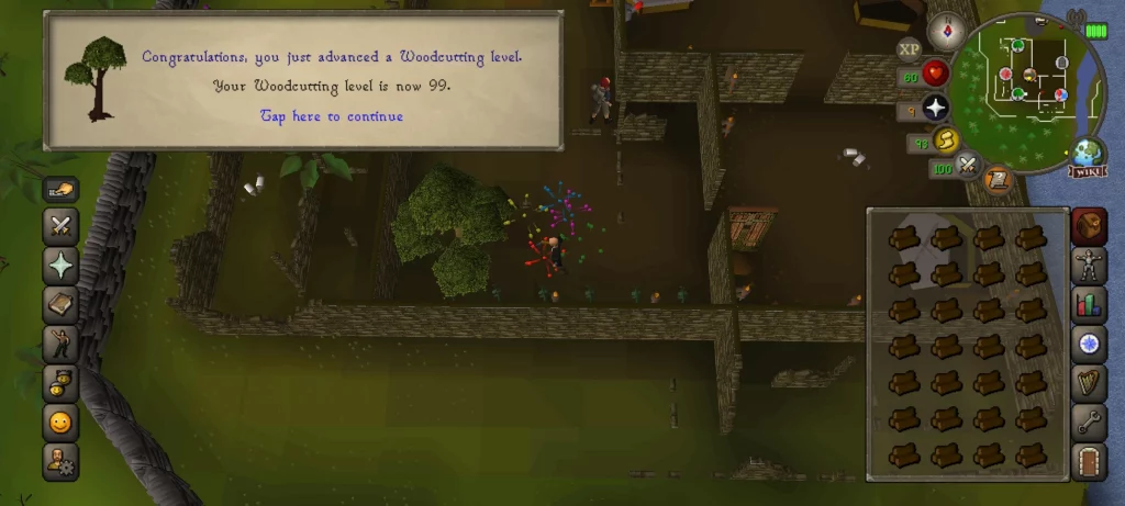 Woodcutting Levels 15 – 30 .jpg